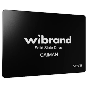 SSD Wibrand Caiman 512GB 2.5" SATAIII (WI2.5SSD/CA512GBST)