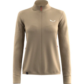 Флисовая кофта Salewa Puez Waffle Hyb PL Jacket W M Бежевый (1054-013.012.1825)