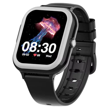 Детские умные часы-телефон Lemfo M39 с GPS-трекером, 4G, видеосвязью, камерой и прослушиванием Наручные часы для детей с симкой Черный