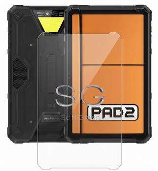 Мягкое стекло для Ulefone armor pad 2 полиуретановое SoftGlass
