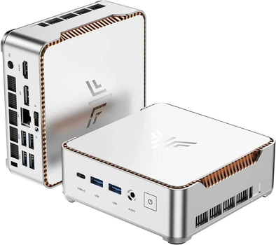 Мини ПК NiPoGi E2 / Intel N97 / RAM 16GB / SSD 1ТB / Intel UHD Graphics / 1 x HDMI / LAN / Wi-Fi 5 / Bluetooth 4.2 / Windows 11 / Серебристый (102126661) - Уценка