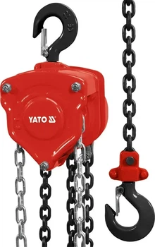Лебедка цепная YATO ручная 2 т длина цепи 3 м YT-58953