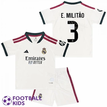 Футбольная форма для детей Real Madrid E. MILITÃO 3 Реал Мадрид 2026-2027 Home 135-145 см (set4779-138344-4)