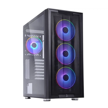 Корпус QUBE GALAXY RGB Black (GALAXY_FCNU3)