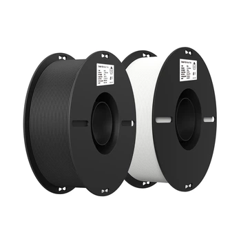 PLA Filament (пластик) для 3D принтера CREALITY 2x1кг, 1.75мм, черный и белый