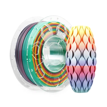 PLA Filament (пластик) для 3D принтера CREALITY 1кг, 1.75мм, радужный