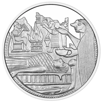 Колекційна монета "Beliefs and Rituals - Вірування та ритуали" 22,42 г срібло