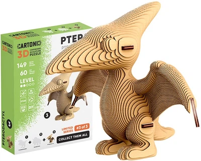 Картонний конструктор Cartonic Collectible PTERODACTYL (CCARTPTERO)