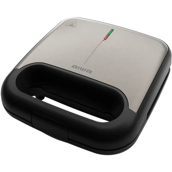 Мультимейкер AIWA TETSU ASM-750 750Вт/ гриль/ сендвіч/ товсті вафлі/ змінні пластини/ коричневий (ASM750)