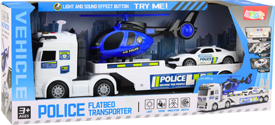 Поліцейський набір LEAN Toys Police Flatbed Transporter 29069 (5905991090618)