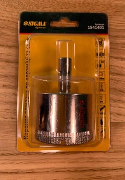 Алмазная коронка SIGMA 40 мм (1541401)