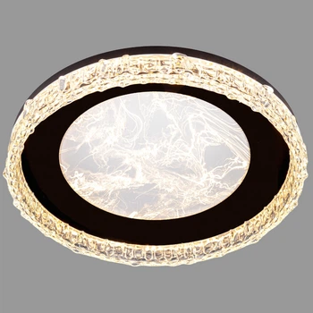 Люстра стельова led 48W 49см для натяжної стелі (87-1090 BK)