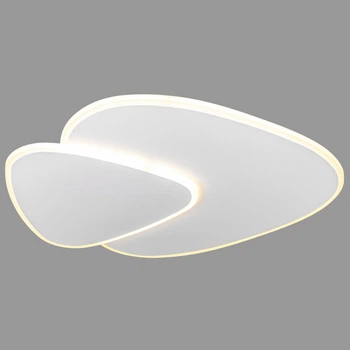 Люстра потолочная белая led 49,5см 36W Треугольник (87-1038 WH)