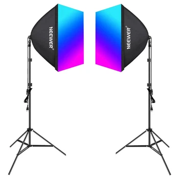 Набор освещения Neewer NK800 2x Softbox 24W RGB (B0CF55TW5J)