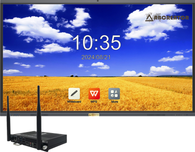 Інтерактивна панель ABCreator IP-75 з вбудованим OPS ПК i5/16/512/Win 11 Pro та настінним кріпленням