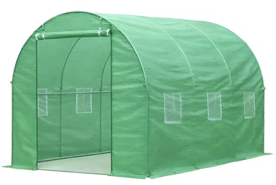 Теплица садовая пленочная Bass Polska Ekspand TFO25-2X3X2-1-Z 2х3х2 м зеленая (TFO25-2X3X2-1-Z)