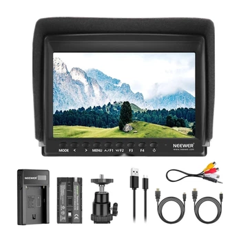 Набір монітор польовий + зарядка USB + батарея Neewer F100
