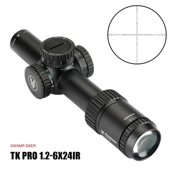 Оптический прицел Swamp Deer TK PRO 1.2-6X24 IR