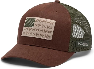 Бейсболка Columbia PHG Game Flag Mesh Snap Back Tobacco/Dog Flag (One Size) розмір універсальний