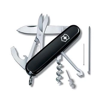 Швейцарський ніж Victorinox Compact Чорний (1.3405.3)