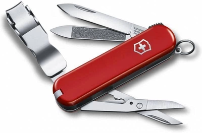 Швейцарський ніж Victorinox NailClip 580 Червоний (0.6463)