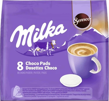 Кофе в чалдах Senseo Milka 8 монодоз Philips Senseo 62 мм