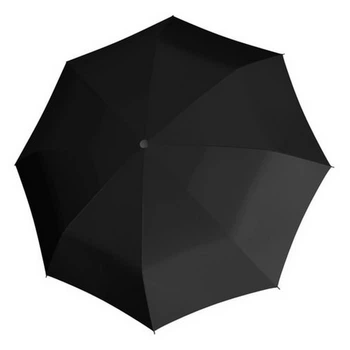 Парасолька складана напівавтомат антивітер Doppler 72066B Чорна