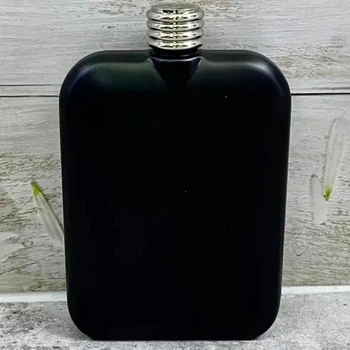 Фляга металева 6 oz (чорна матова) FH-6B
