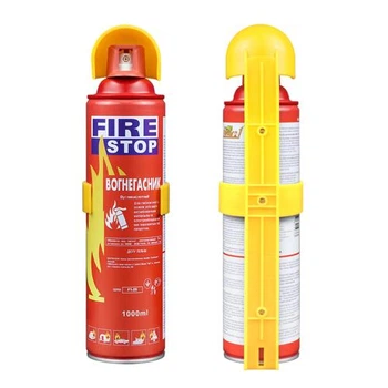 Вогнегасник вуглекислотний 1000 мл FIRE STOP з кріпленням F1-25