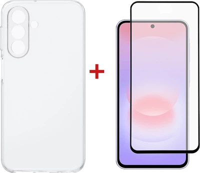 Чехол для смартфона Dengos TPU для Samsung Galaxy A37 Transparent + захисне скло (DG-KM-197)