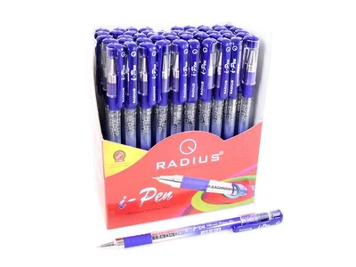 Ручка масляна RADIUS синій I-Pen, 0,7мм