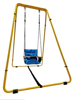Качели напольные разборные для детей «Take&Ride baby swing home» Жовтий