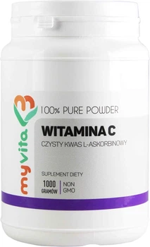 Witamina C MyVita Witamina C 1000 mg w proszku 1000 g (5906395684441)