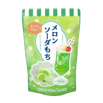 SEIKI Melon Soda Mochi мочи со вкусом содовая с дыней, 130 г