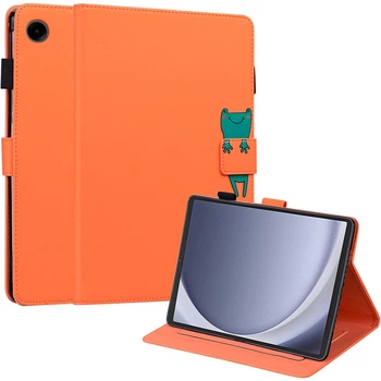 Чехол-книжка Animal Wallet для Samsung Galaxy Tab A11 Frog