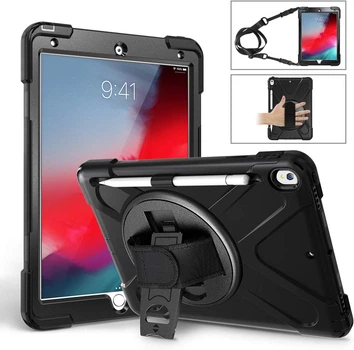 Чехол с ремешком Pirate King Case для Apple iPad Air 3 10.5 (2019) / iPad Pro 10.5 (2017) Black
