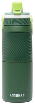 Термобутылка Kambukka Dupla Insulated 750 мл Темно-зеленая (11-10004)