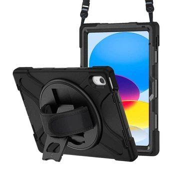 Чехол с ремешком Pirate King Case для Apple iPad 11 GEN (2025) / iPad 10th GEN 10.9 (2022) Black