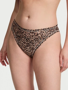 Трусики бразилиана женские Victoria's Secret 923466864 XS Леопардовые (1159891187)