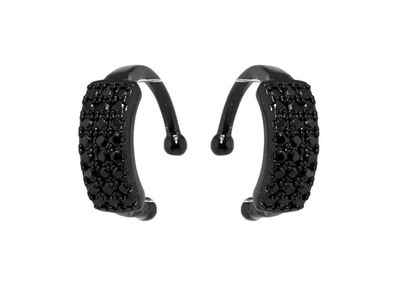 Сережки XUPING кафи Позолота Black (чорне золото) Класика з цирконієм (140432)
