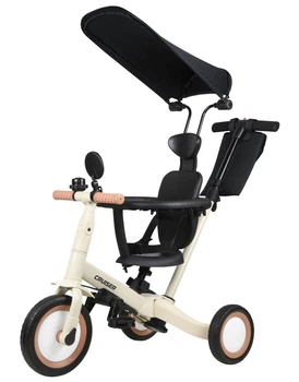 Беговел Tri-cycle 5in1 Cruiser универсальный 5 в 1 для детей 1-3 года кремовый