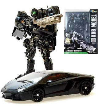 Робот-трансформер Локдаун в чорному кольорі, Трансфомеры 4 - Lamborghini Lockdown Robot Car, 19СМ