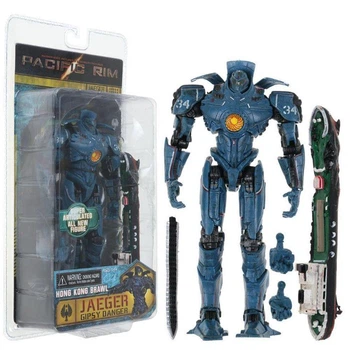 Колекційна екшн-фігурка робота Gipsy Avenger (Striker Eureka) Pacific Rim — бойовий меха-єгер з аксесуарами з Тихоокеанський Рубіж, рухома Action Figure Pacific Rim (Єгер №34)