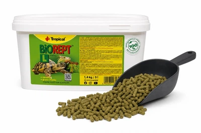 Корм фасований для травоїдних рептилій (черепах, ігуан та ін.) Tropical Biorept L - 100 г