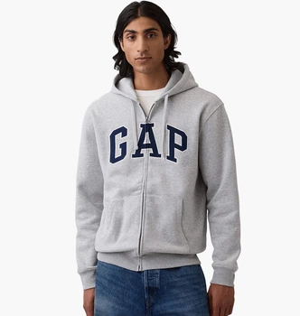 Толстовка Gap Vintagesoft Arch Logo Grey 715005321 M