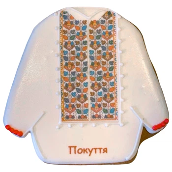 Пряник Вишиванка Покуття 11×10см 100г