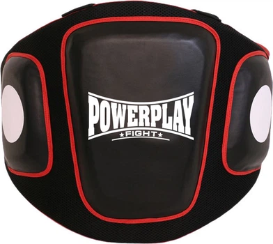 Пояс тренера PowerPlay 3083 чорний (PP_3083_Black)