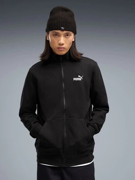 Толстовка на флисе, на молнии мужская Puma Essentials Foundation 68258201 S Black (4067983602573)