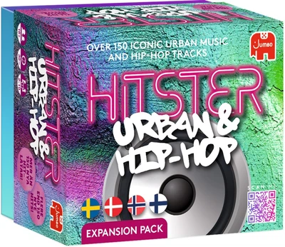 Настільна гра Hitster Urban and Hip-Hop (англійська версія) (8721017607519)