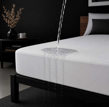 Наматрасник U-tek Cotton Premium Health Care Непромокаемый с резинкой по периметру 160х200 см (COTPRF160200)